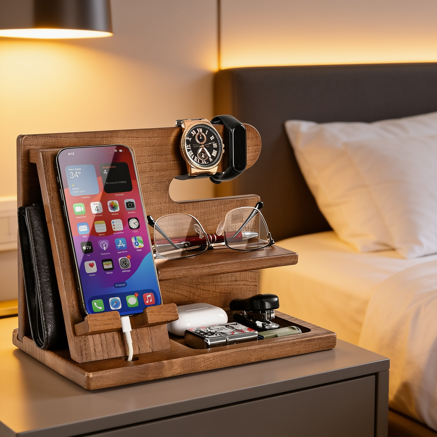Shukriah Wooden Docking Station