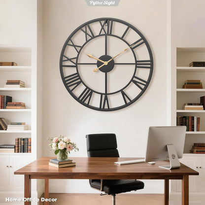Shukriah Roman Wooden Wall Clock
