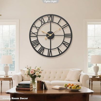 Shukriah Roman Wooden Wall Clock