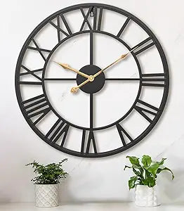 Shukriah Roman Wooden Wall Clock