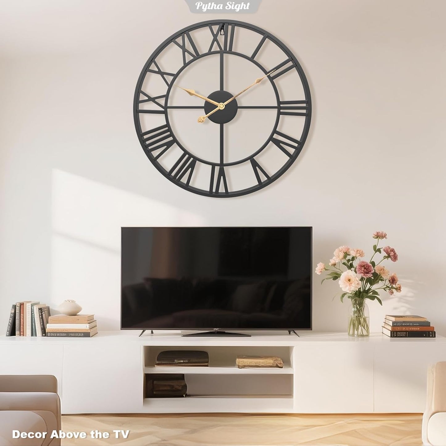Shukriah Roman Wooden Wall Clock