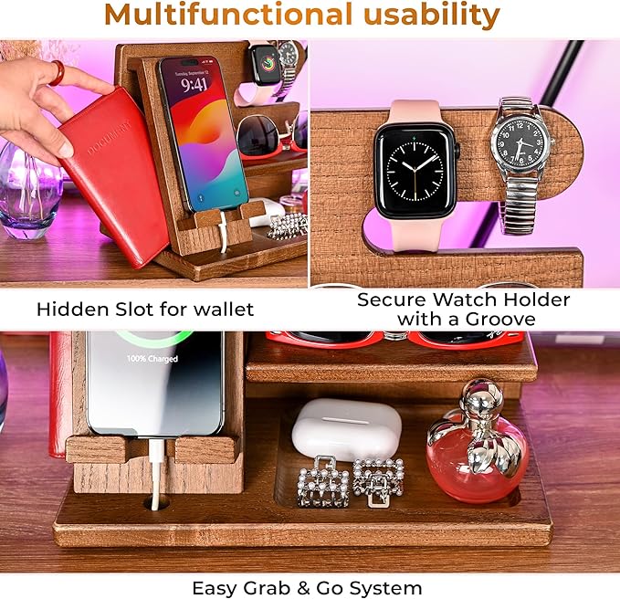Shukriah Wooden Docking Station