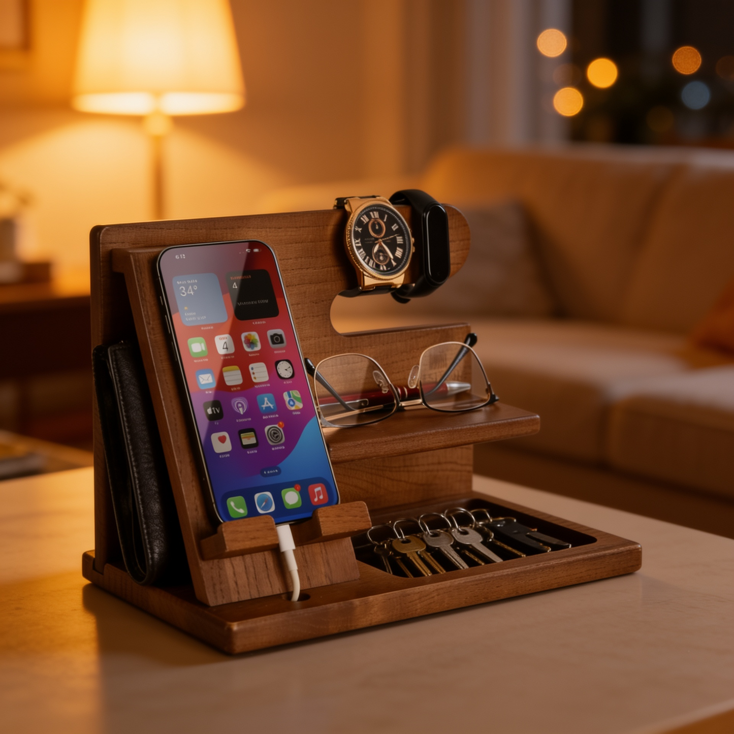 Shukriah Wooden Docking Station