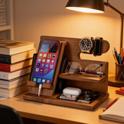Shukriah Wooden Docking Station